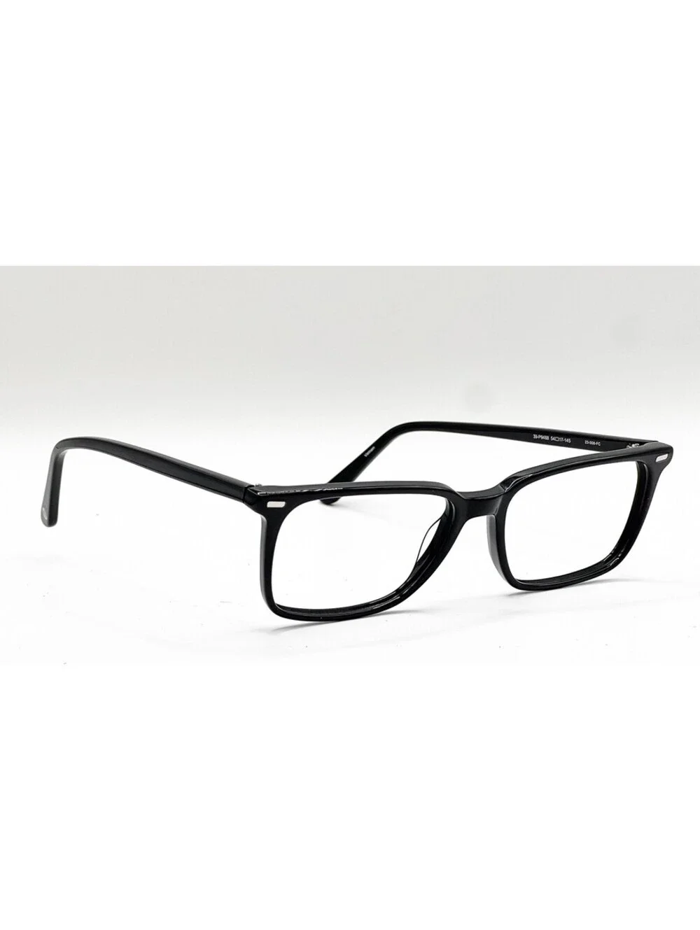 Muse 39-P9488 Shiny Black Rectangle Authentic Eyeglass Frames 54-17-145